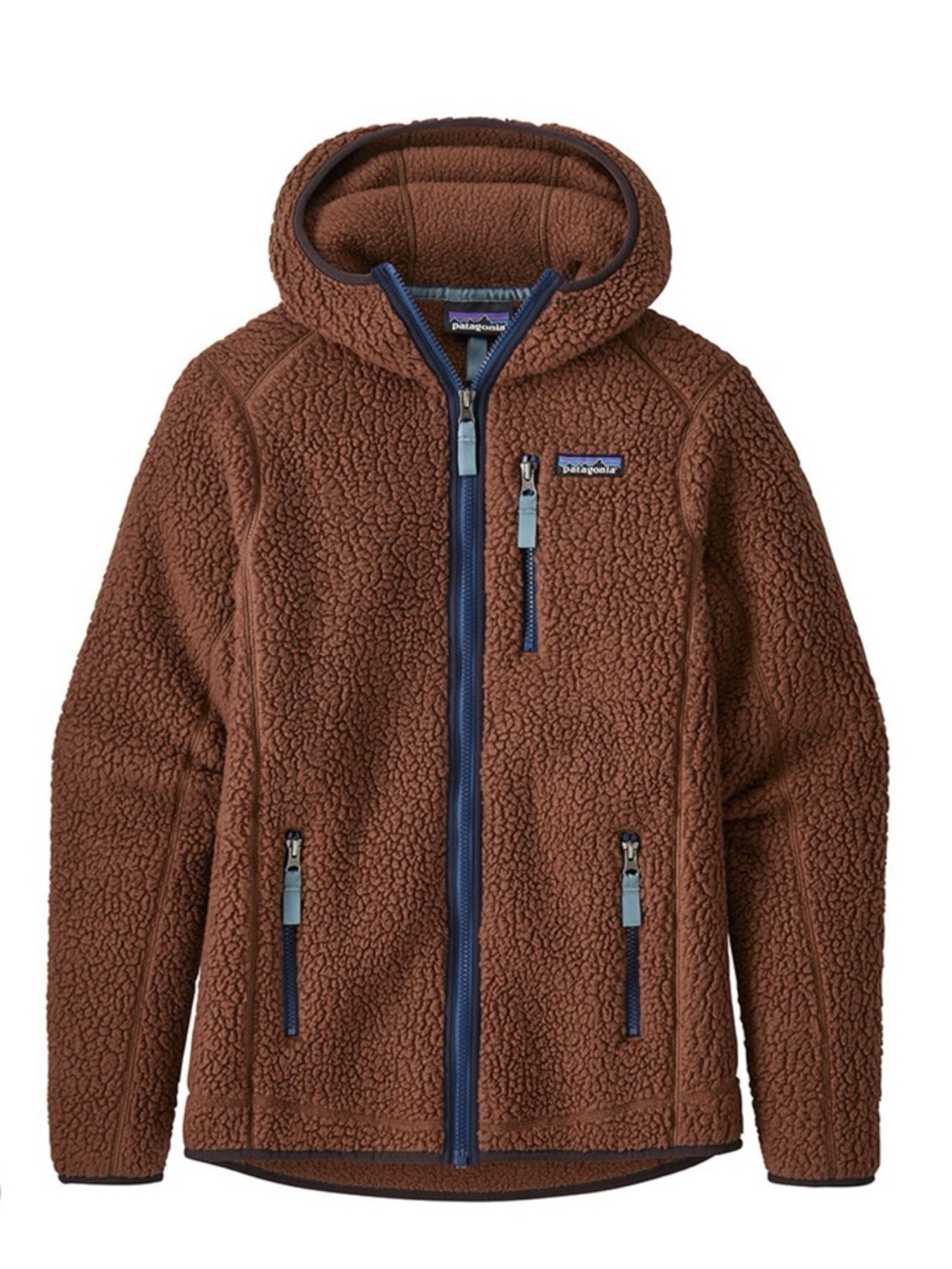 Patagonia Women’s Retro Pile Hoody, Moccasin Brown, size M